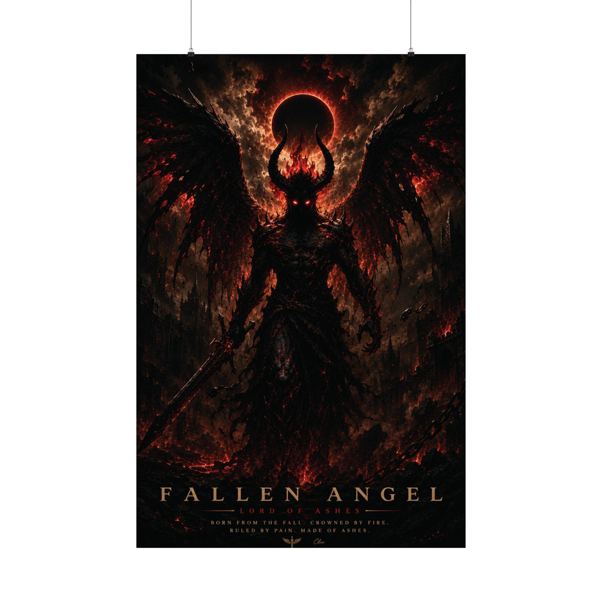 FALLEN ANGEL – Eclipse Ascension | Collector Poster