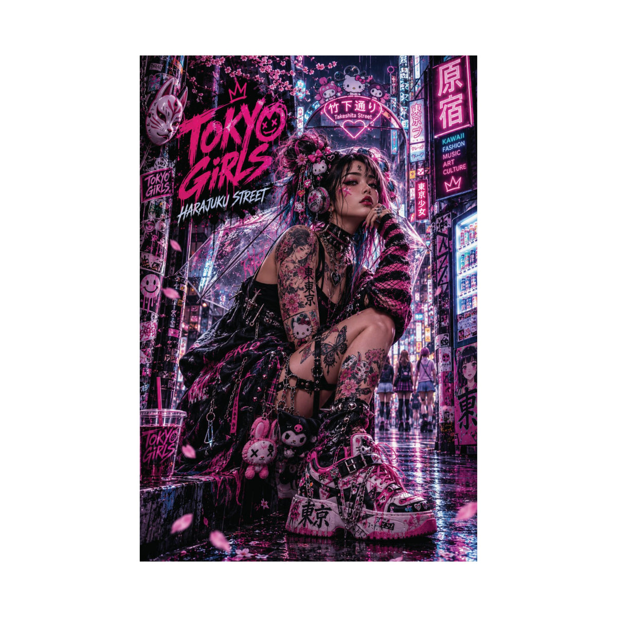 TOKYO GIRLS™ – Harajuku Street | Premium Museum