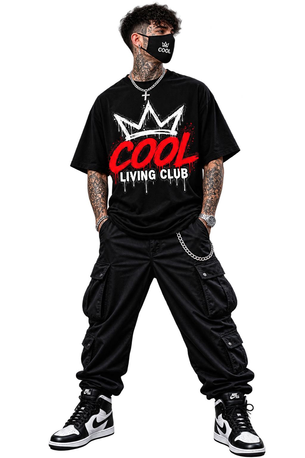 COOL LIVING CLUB – Classic Logo | Music Streetwear T-Shirt
