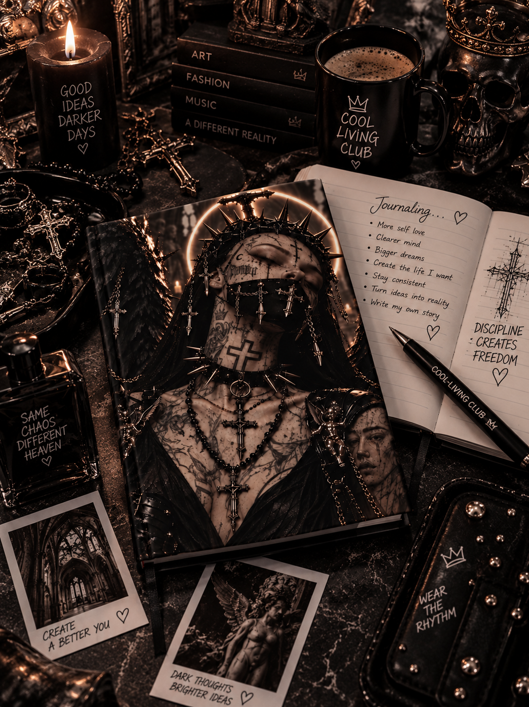 FALLEN ANGEL – Dark Angel | Hardcover Journal