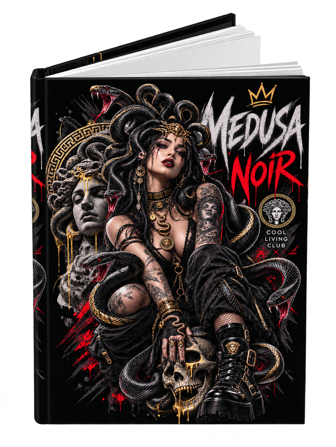 MEDUSA NOIR – Dark Medusa | Hardcover Journal