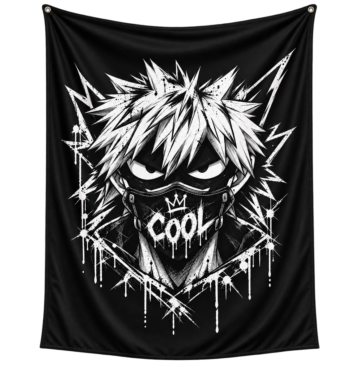DARK REFLECTIONS – Explosive Hero | Wall Tapestry