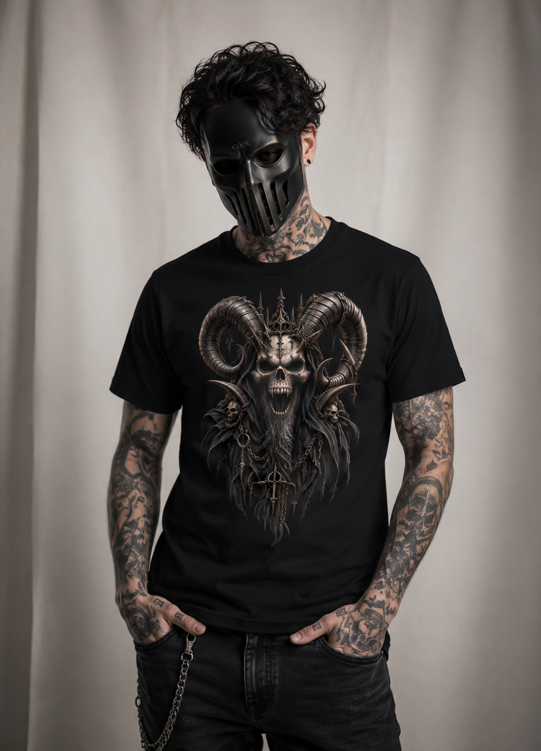 FALLEN ANGEL – The Ashen Crown | Skull T-Shirt