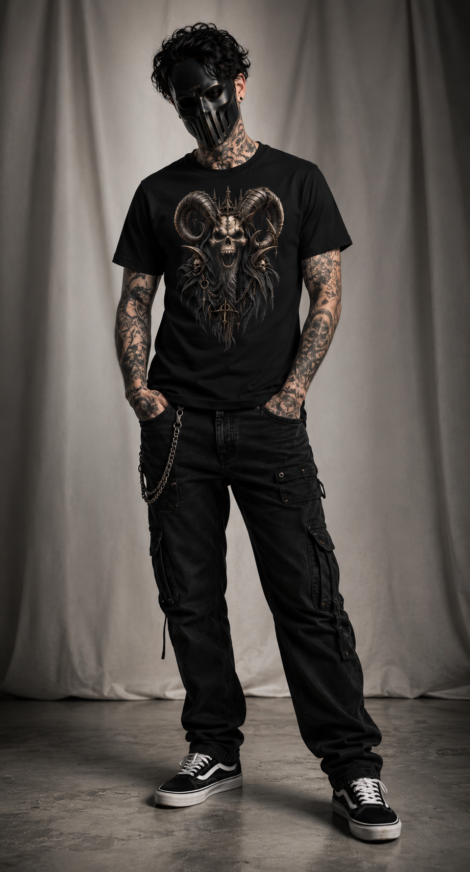 FALLEN ANGEL – The Ashen Crown | Skull T-Shirt