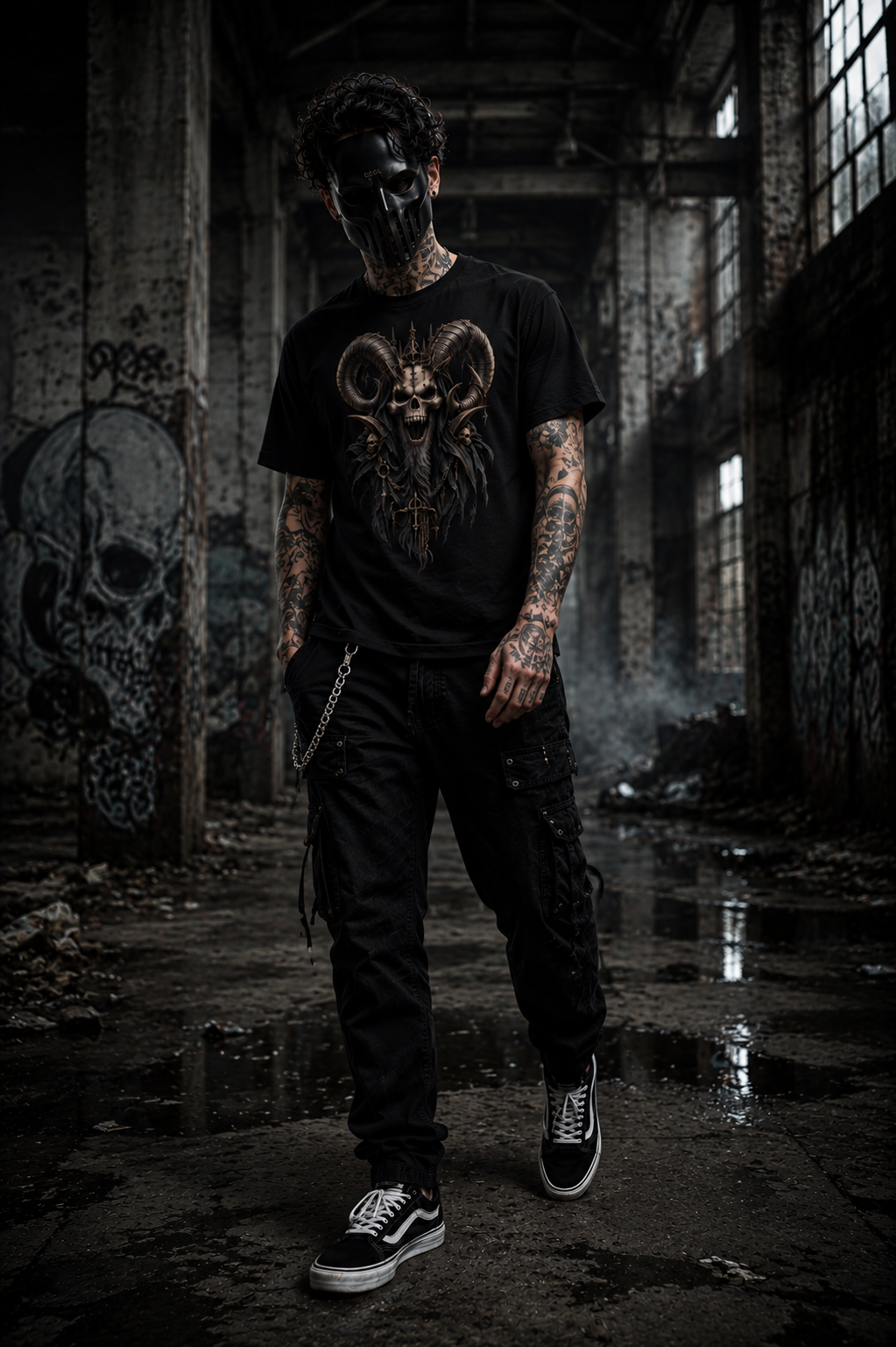 FALLEN ANGEL – The Ashen Crown | Skull T-Shirt