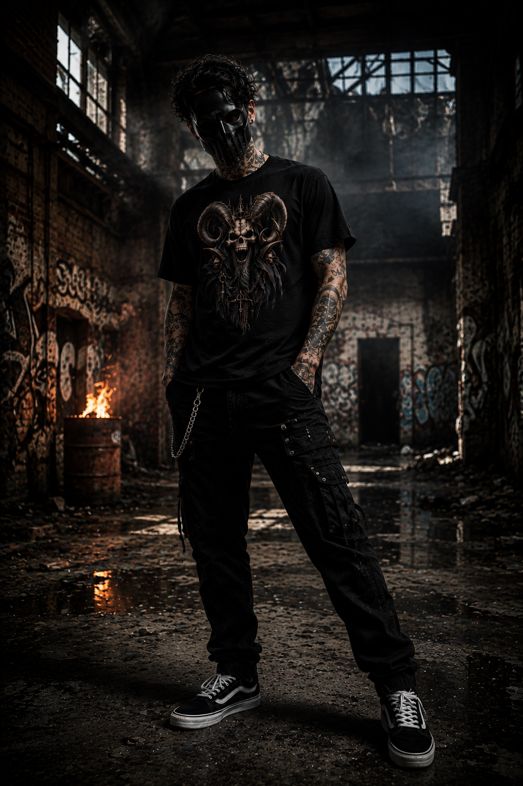 FALLEN ANGEL – The Ashen Crown | Skull T-Shirt