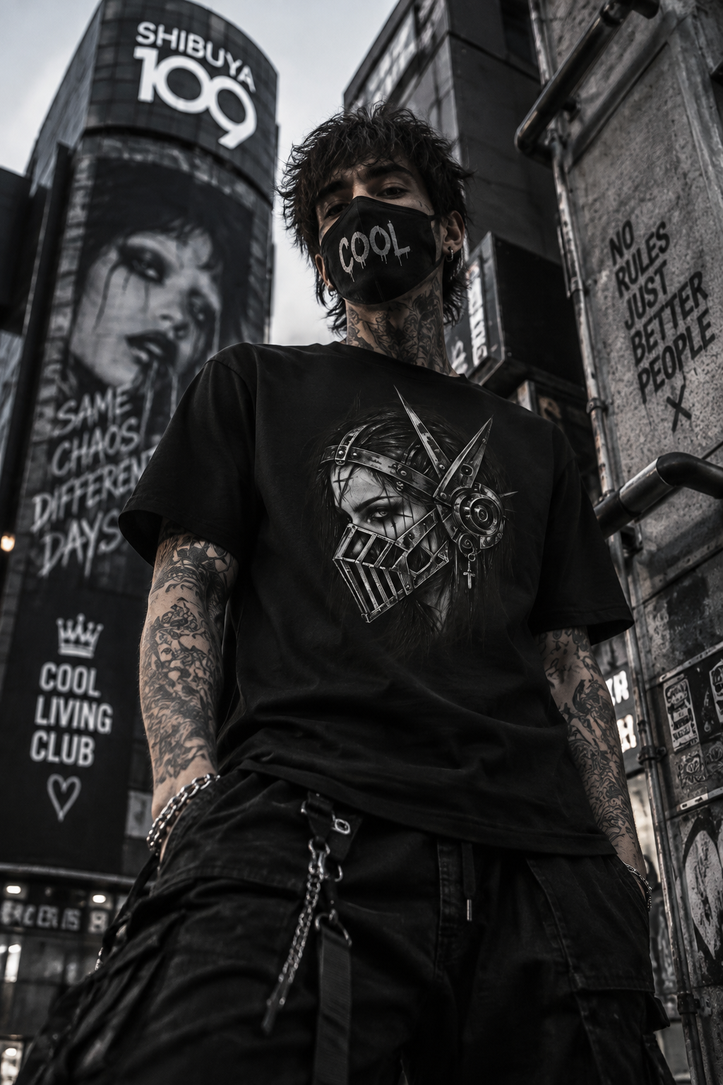 DARK REFLECTIONS – Iron Wraith | Skull T-Shirt