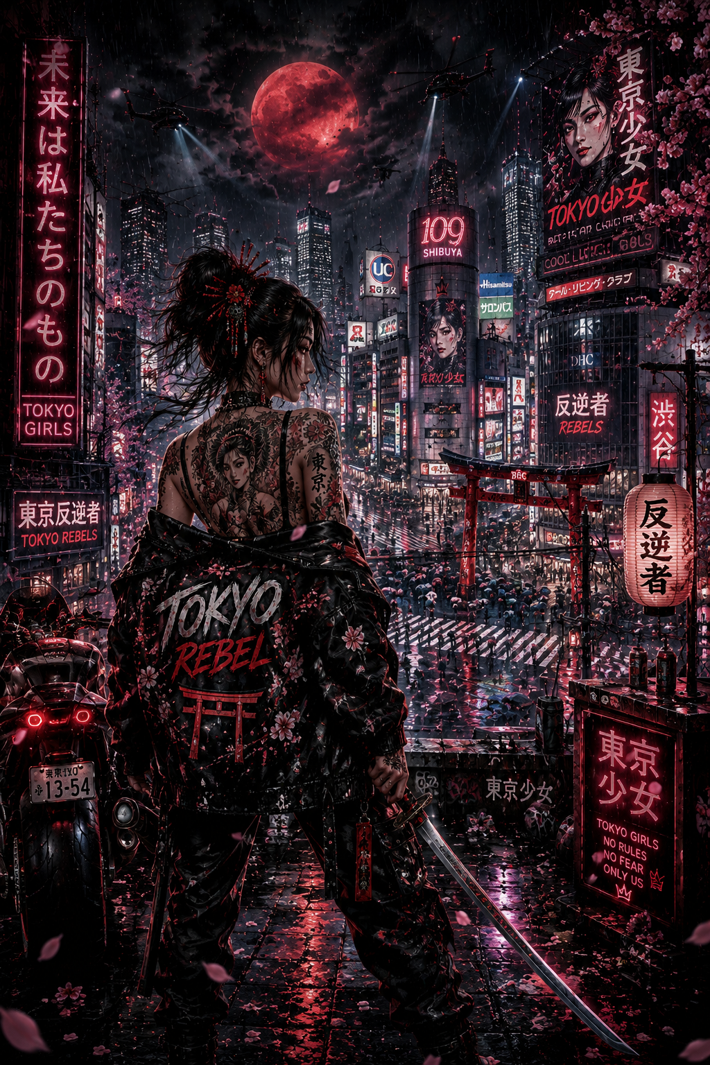 TOKYO REBEL™ — The City Never Sleeps | Premium Matte Wall