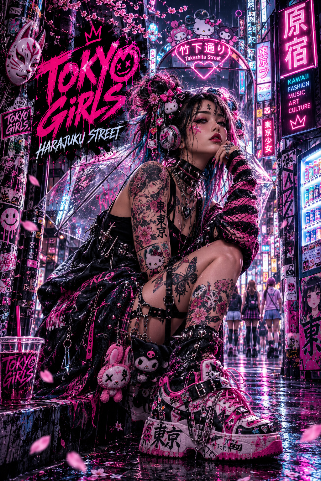 TOKYO GIRLS™ – Harajuku Street | Premium Museum