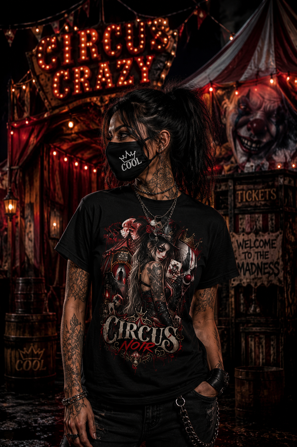 CIRCUS NOIR – The Last Show | Gothic T-Shirt
