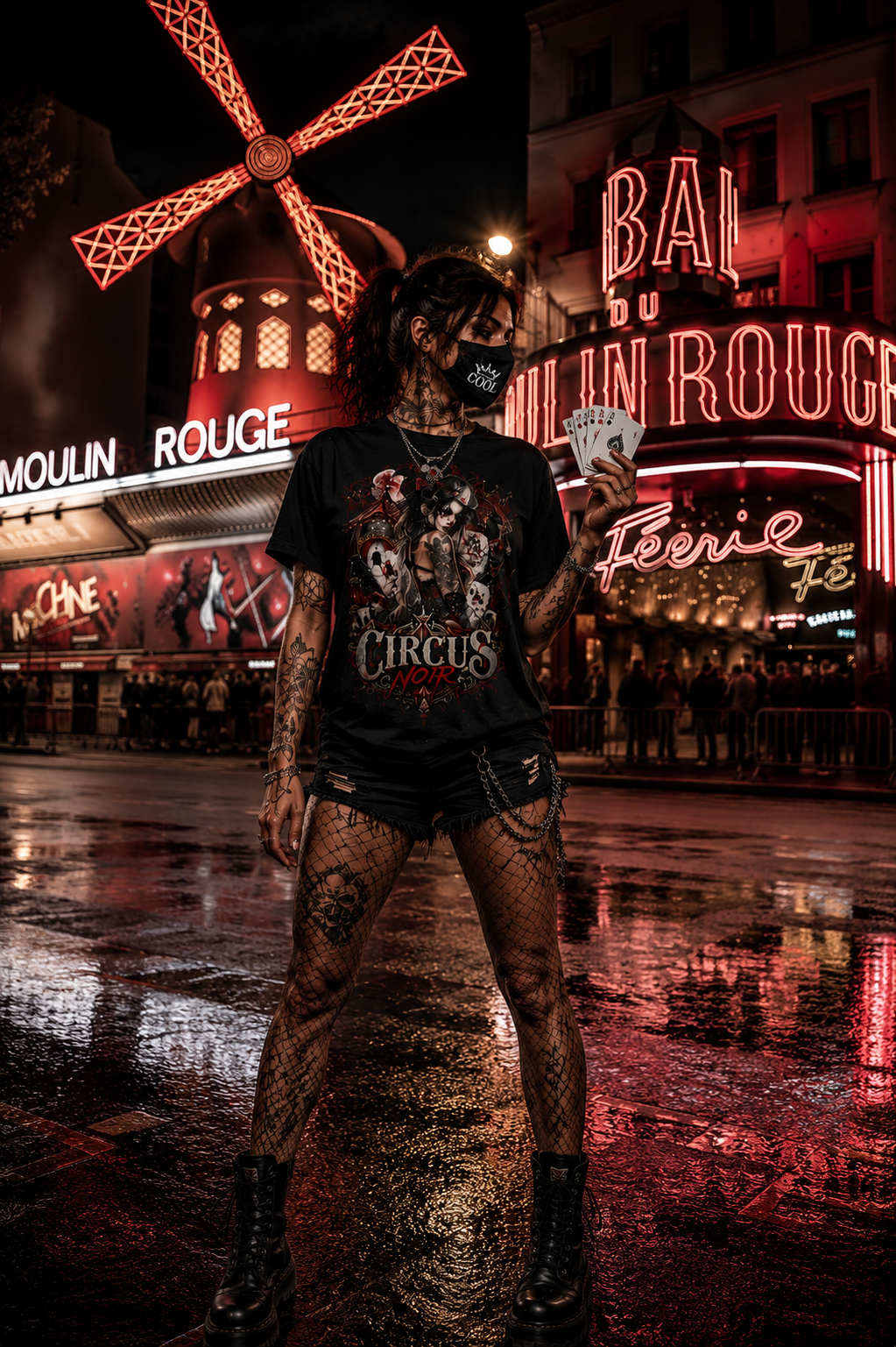 CIRCUS NOIR – The Last Show | Gothic T-Shirt