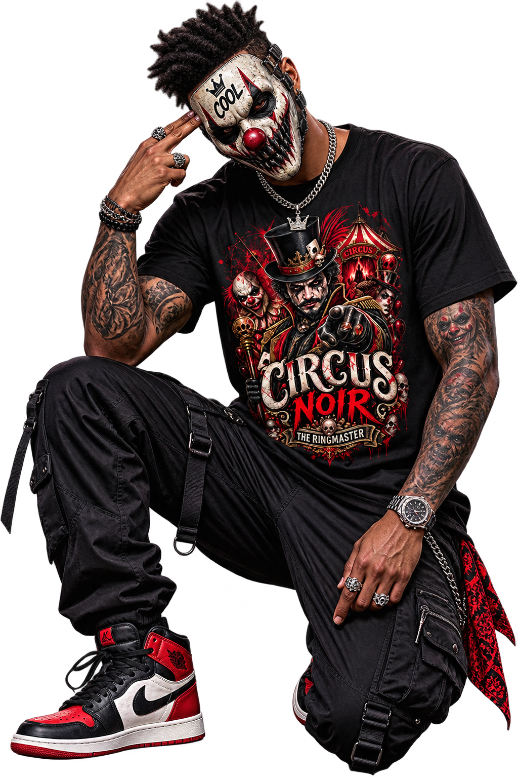 CIRCUS NOIR – The Ringmaster | Horror T-Shirt