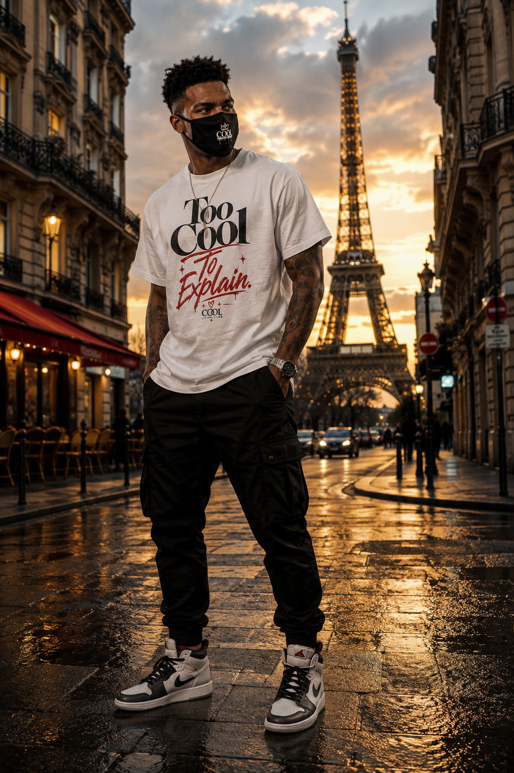 Too Cool To Explain. | Streetwear T-Shirt