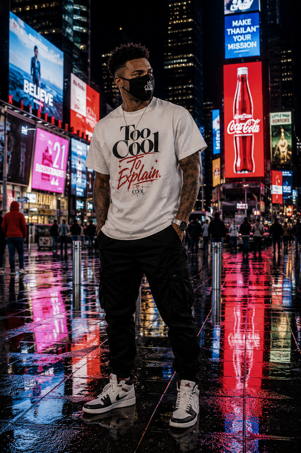 Too Cool To Explain. | Streetwear T-Shirt