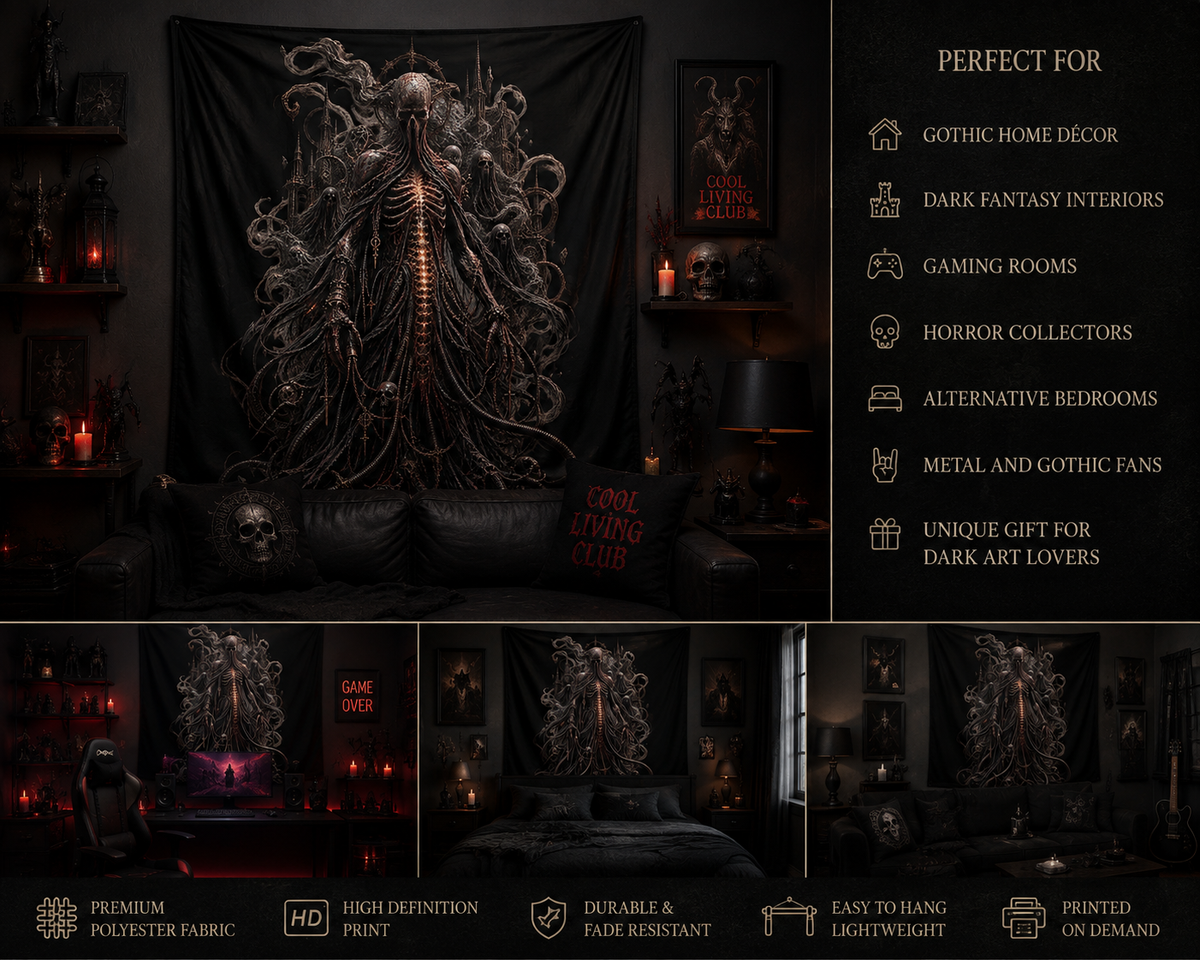 FALLEN ANGEL – The Hollow 3D | Wall Tapestry