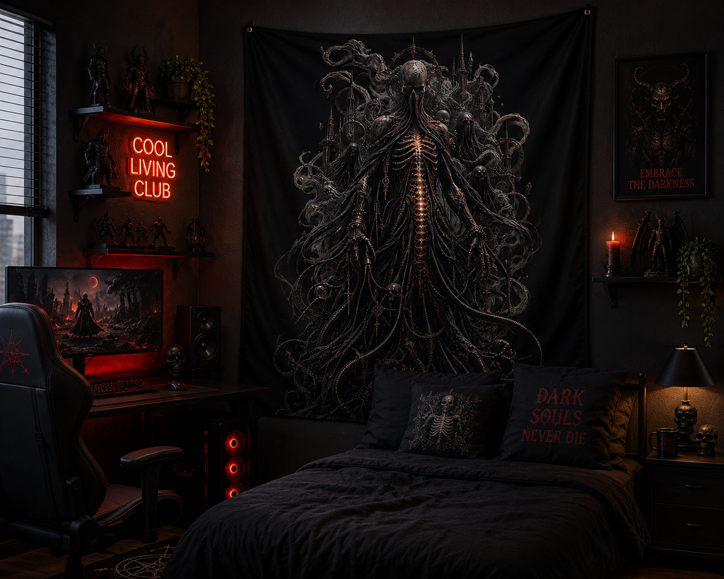 FALLEN ANGEL – The Hollow 3D | Wall Tapestry