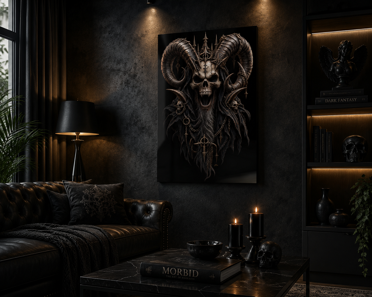 FALLEN ANGEL – The Ashen Crown 3D | Acrylic Print