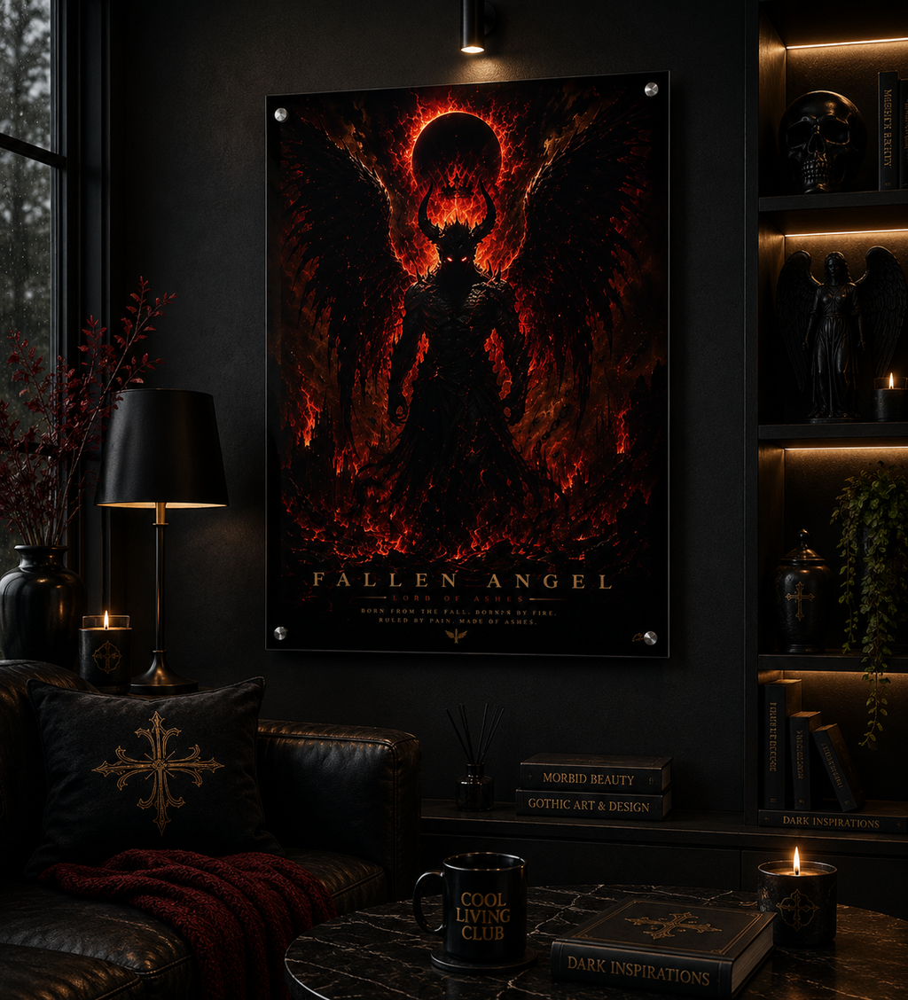 FALLEN ANGEL – Infernal Rebirth | Acrylic Print