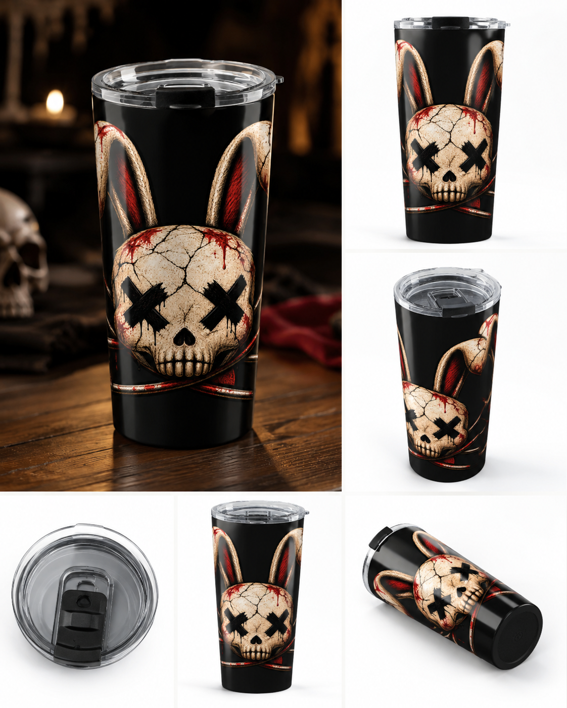CIRCUS NOIR – Twisted Rabbit | Tumbler