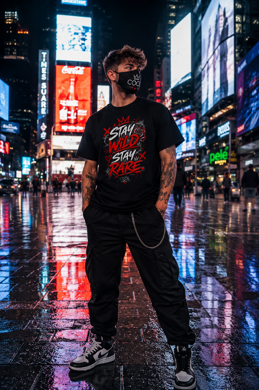 Stay Wild. Stay Rare. | Streetwear T-Shirt