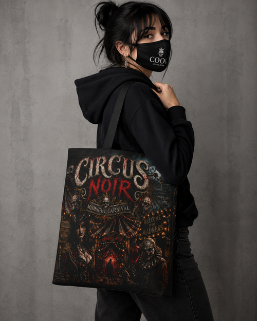CIRCUS NOIR – Midnight Carnival | Tote Bag