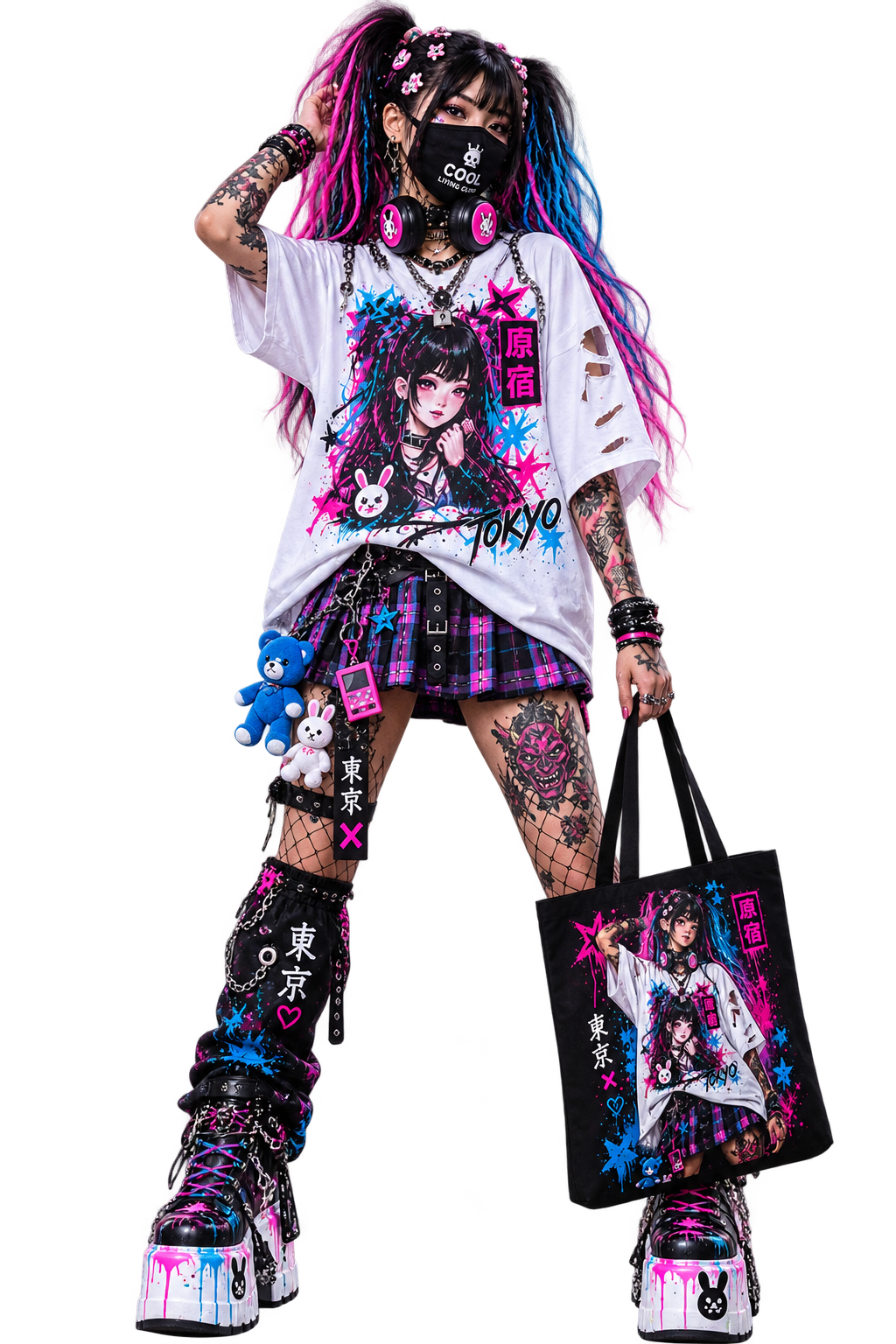 TOKYO GIRLS – Harajuku Girl | Tote Bag