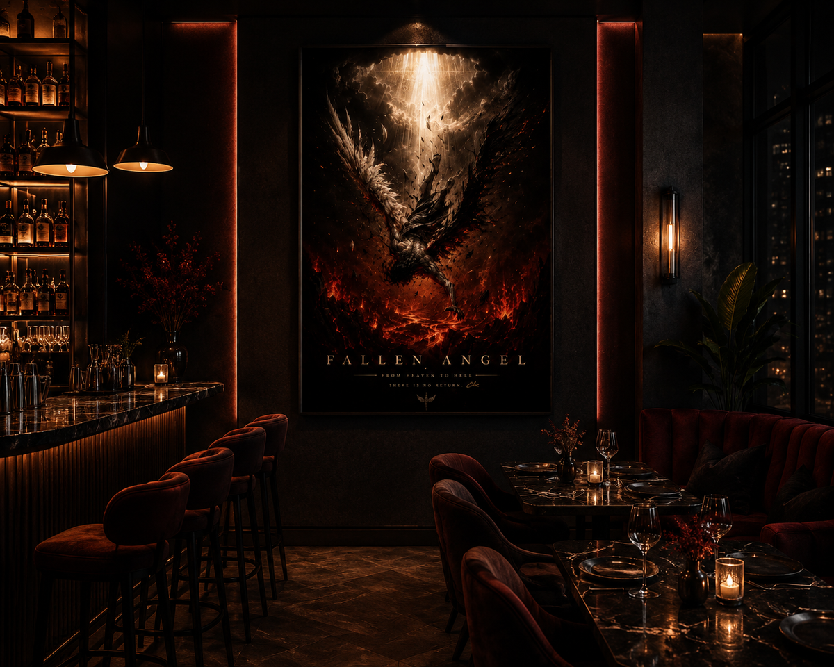 FALLEN ANGEL – Descent Into Damnation | Poster