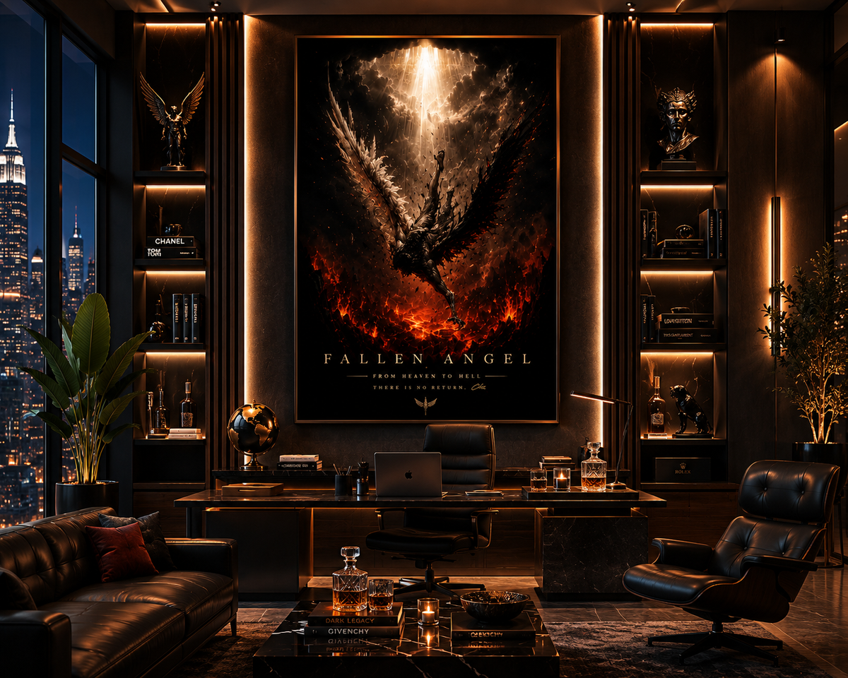 FALLEN ANGEL – Descent Into Damnation | Poster