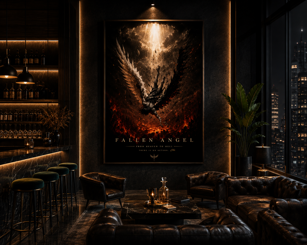 FALLEN ANGEL – Descent Into Damnation | Poster