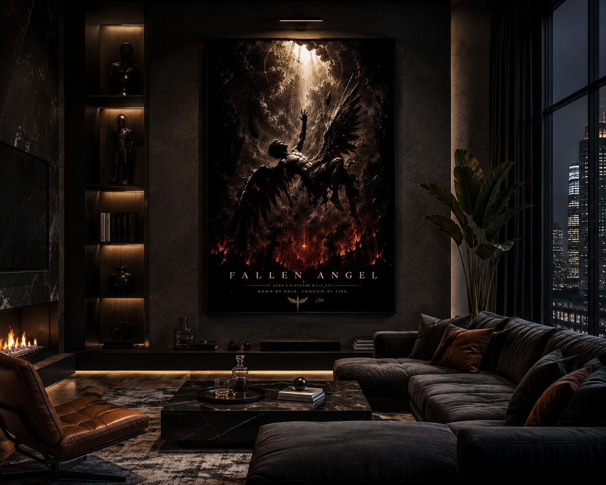 FALLEN ANGEL – Rebirth From Ashes | Poster