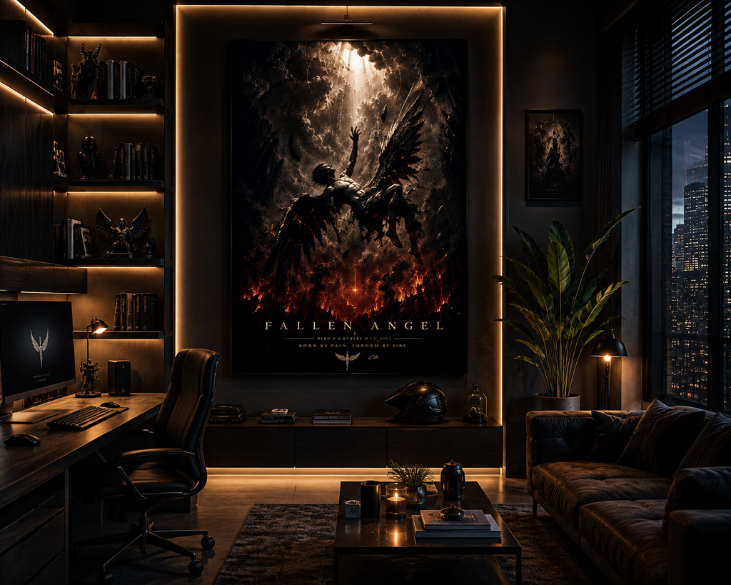 FALLEN ANGEL – Rebirth From Ashes | Poster
