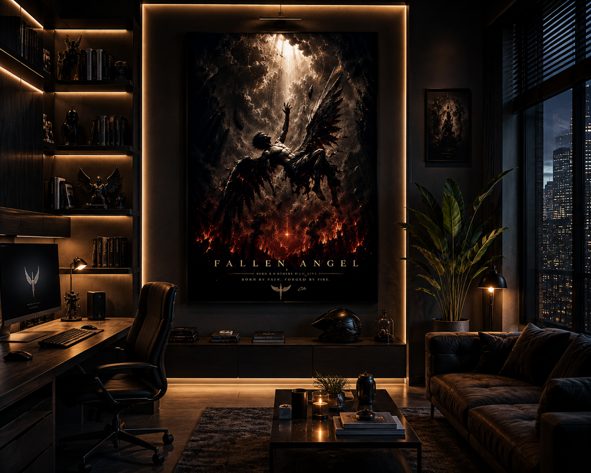 FALLEN ANGEL – Rebirth From Ashes | Poster