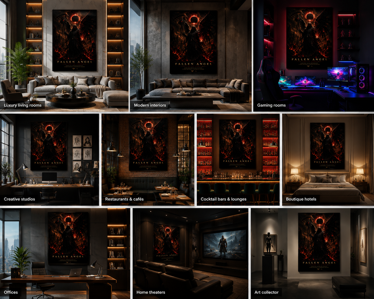 FALLEN ANGEL – Infernal Eclipse | Poster