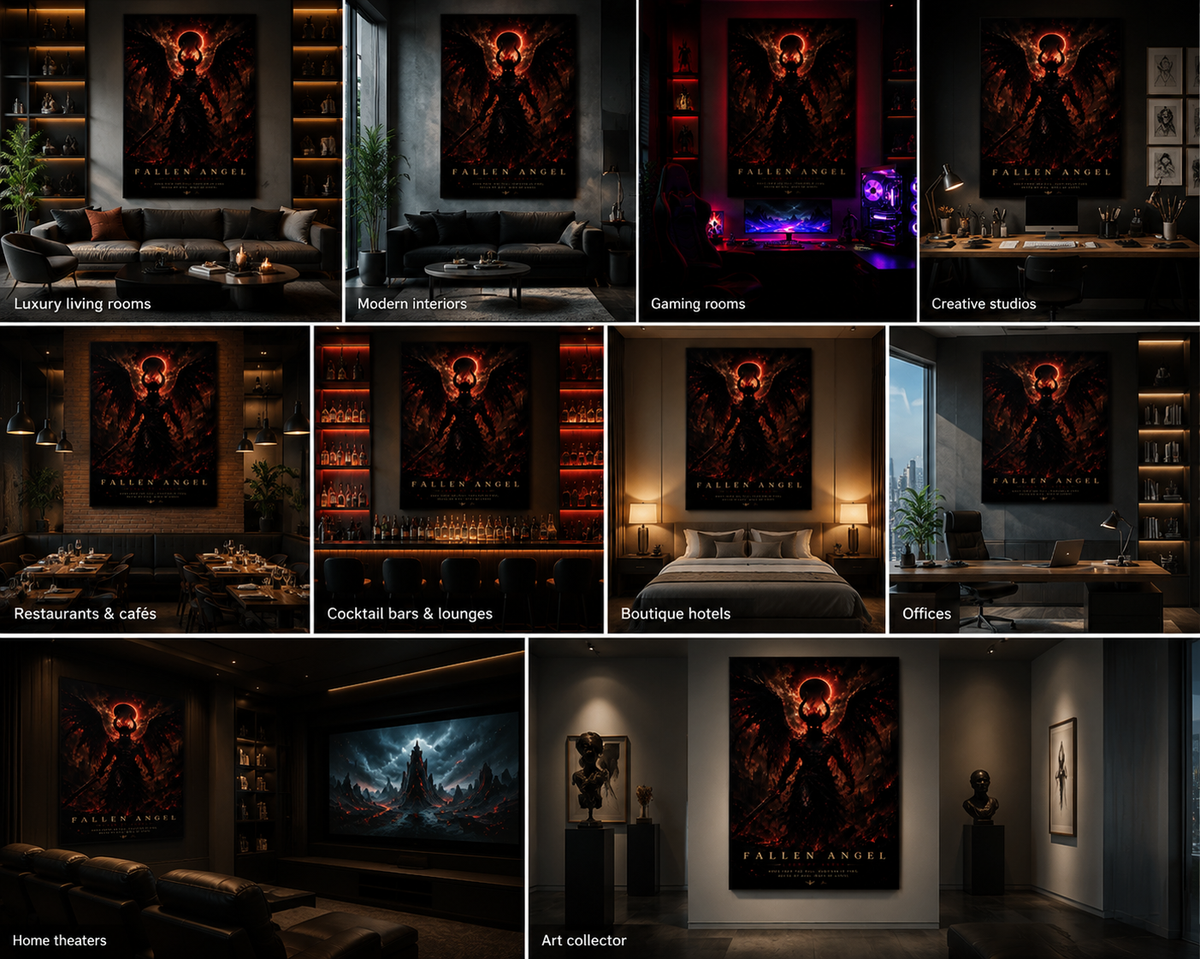 FALLEN ANGEL – Eclipse Ascension | Collector Poster
