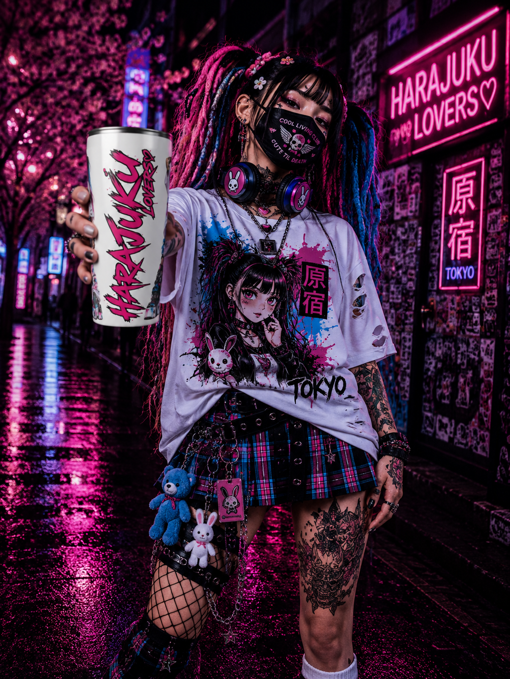 HARAJUKU LOVERS – Neon Riot | Tumbler