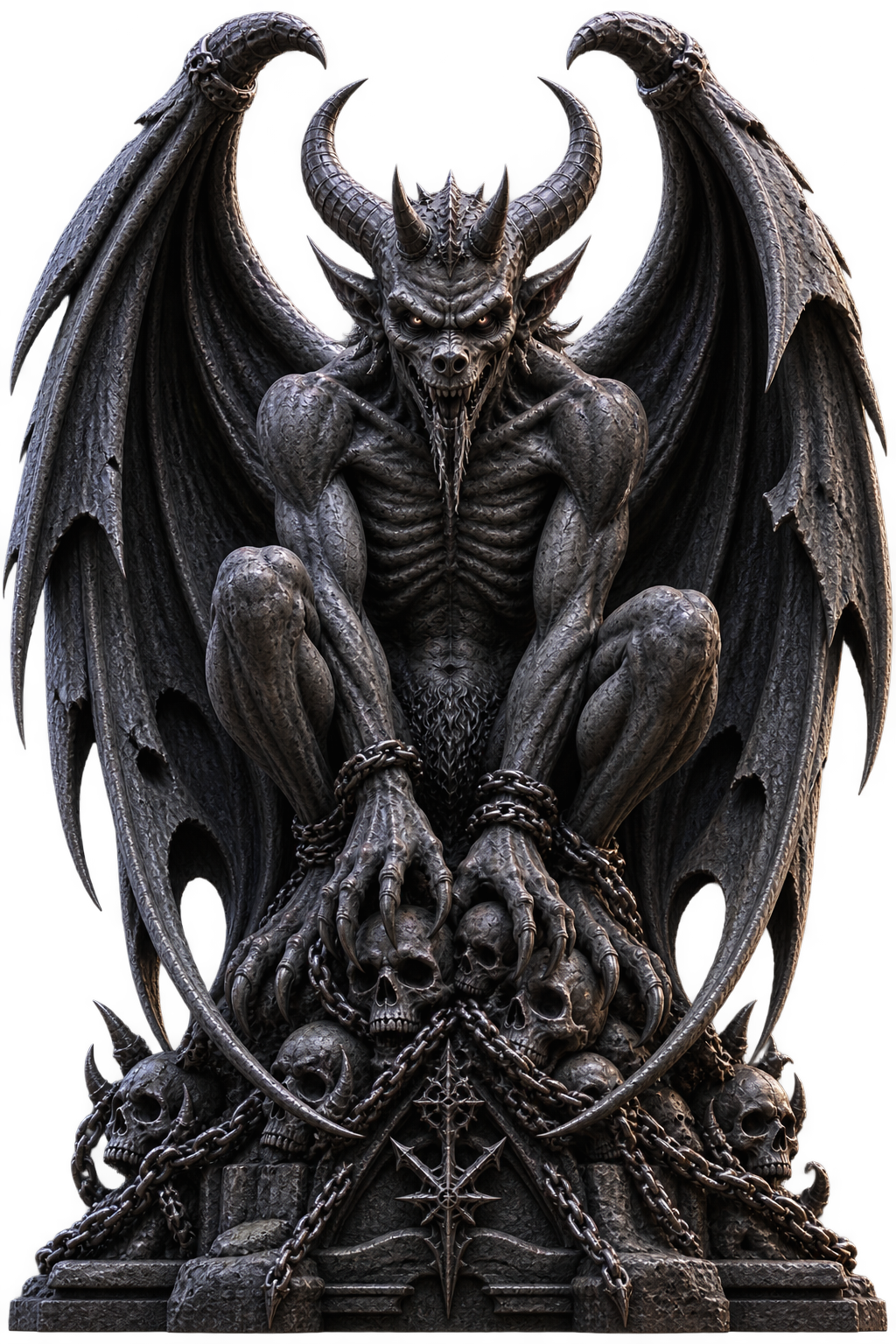 DARK REFLECTIONS – The Gargoyle | Wall Tapestry