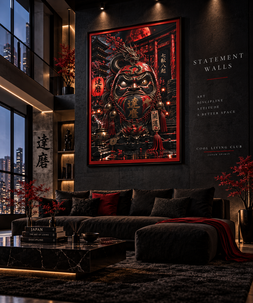 DARK DARUMA – Rise Again | Framed Poster