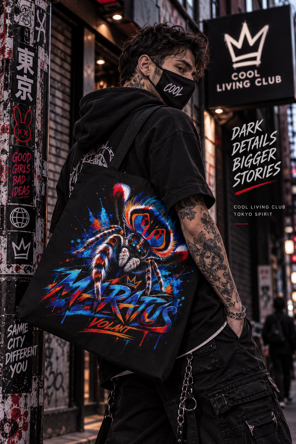 MARATUS VOLANT – Peacock Spider | Tote Bag
