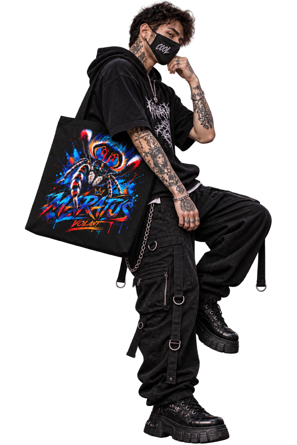 MARATUS VOLANT – Peacock Spider | Tote Bag