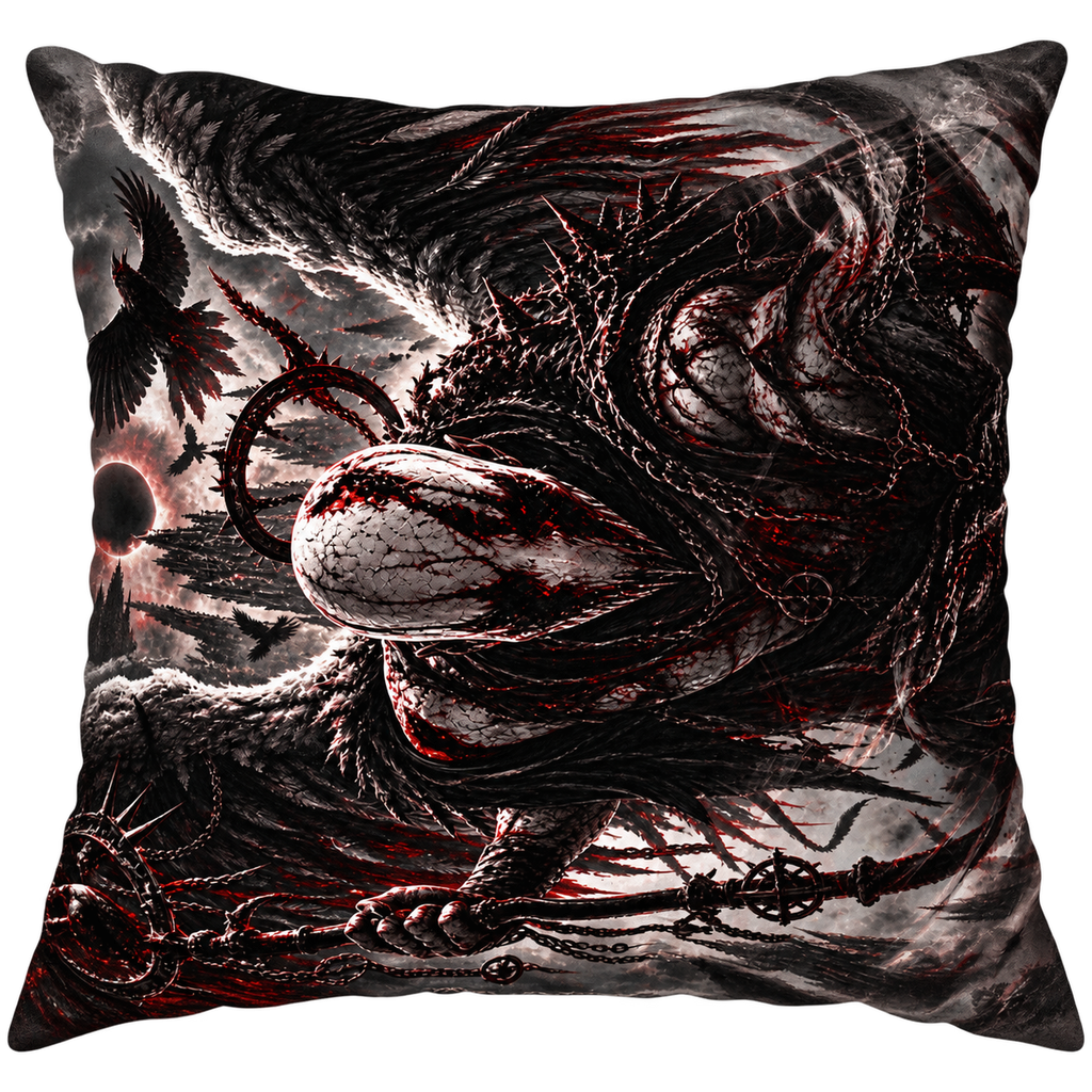 FALLEN ANGEL – The Herald | Throw Pillow