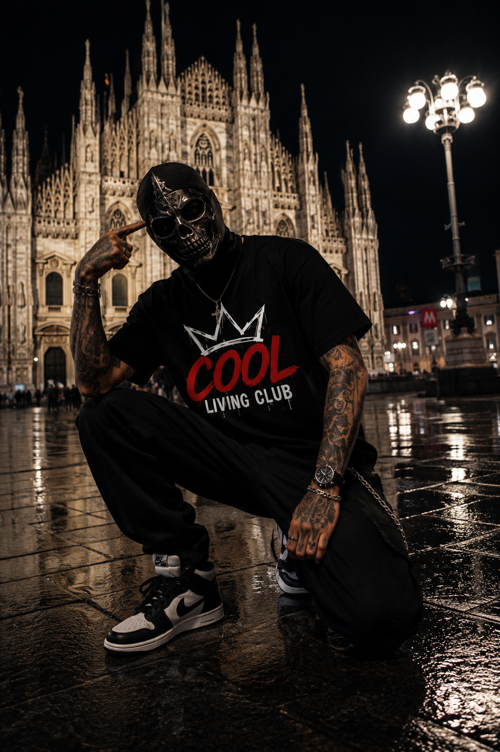 COOL LIVING CLUB – Classic Logo | Music Streetwear T-Shirt