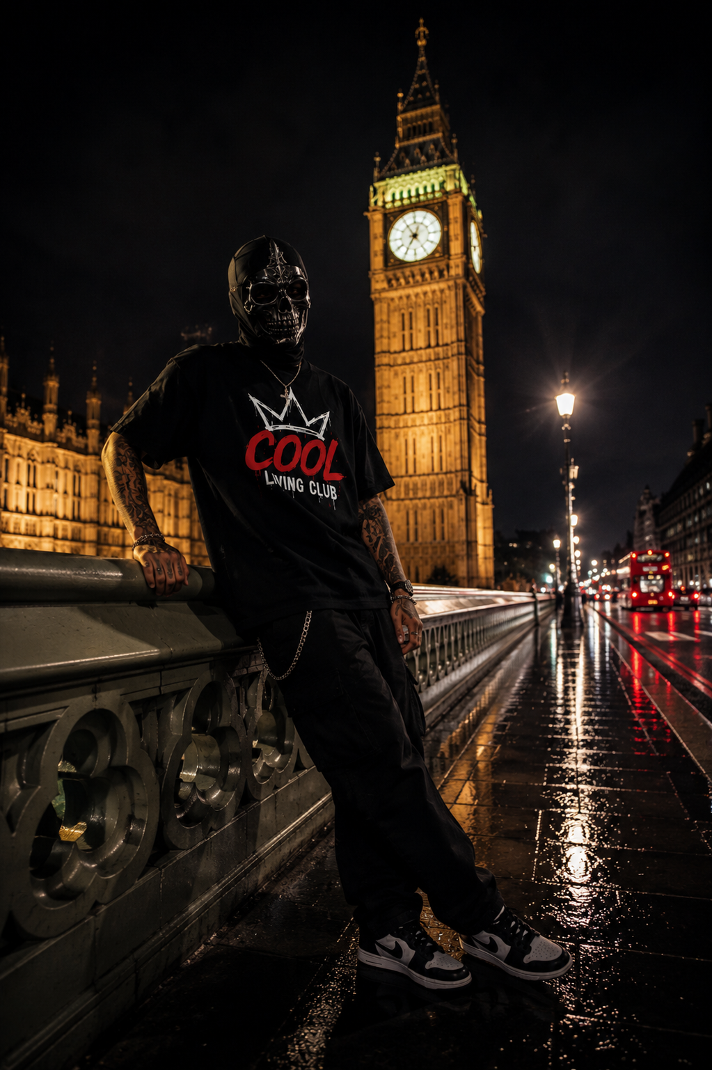COOL LIVING CLUB – Classic Logo | Music Streetwear T-Shirt