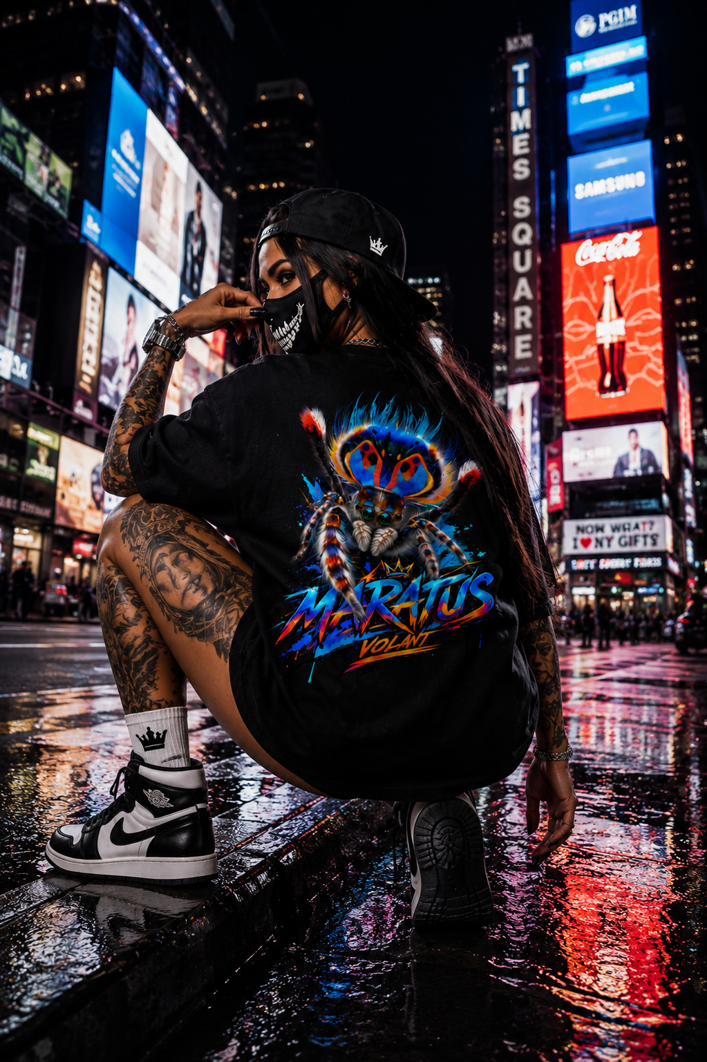 MARATUS VOLANT | Peacock Spider T-Shirt