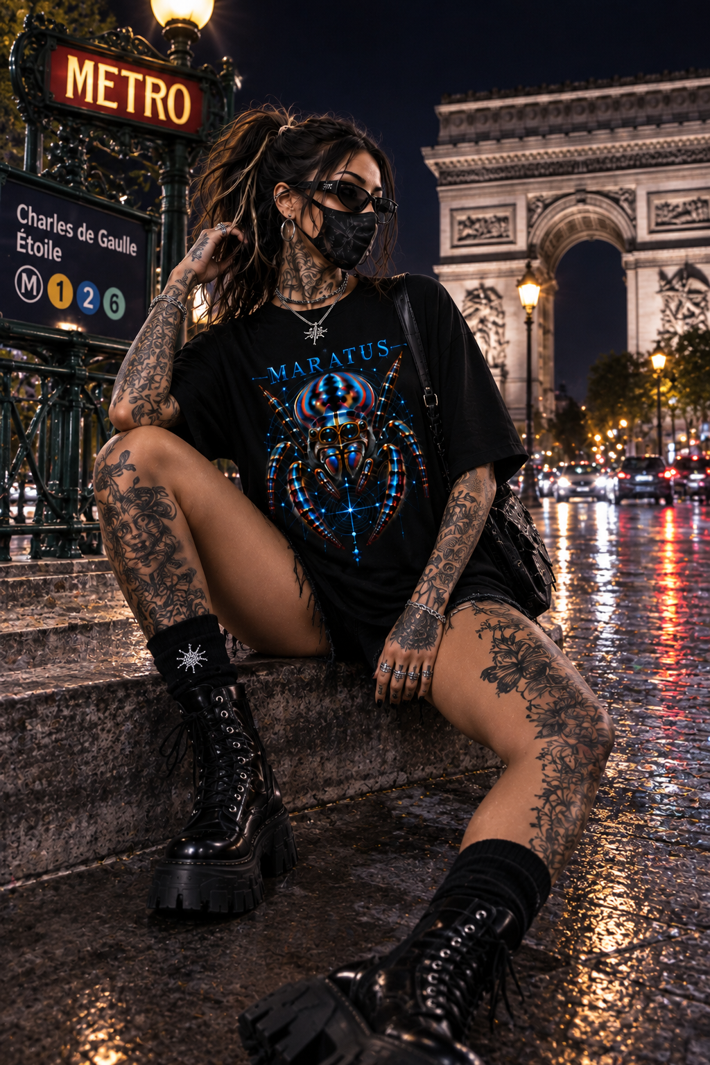 MARATUS – Peacock Spider | Graphic T-Shirt