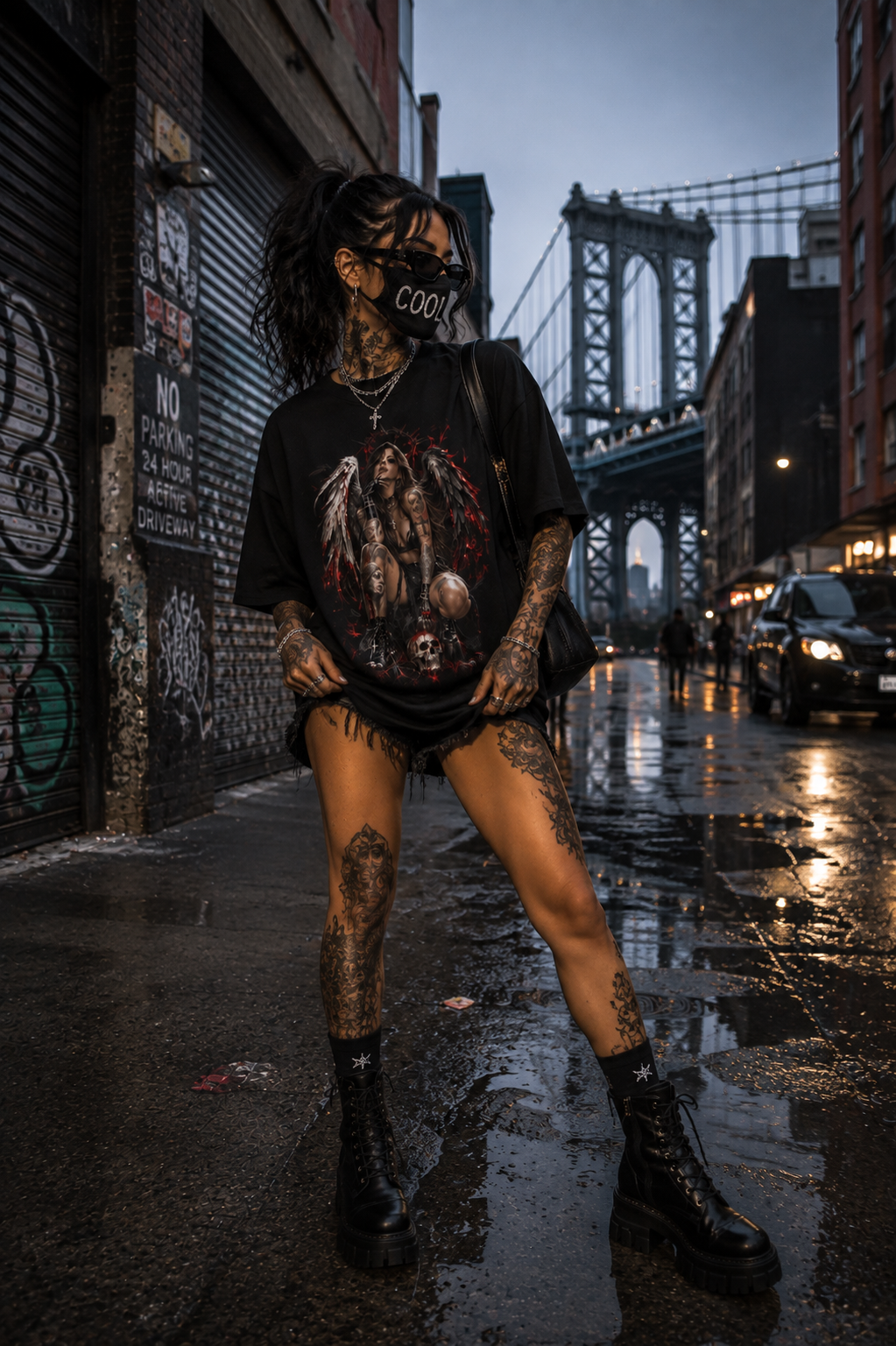 FALLEN ANGEL – Dark Ascension | Gothic T-Shirt