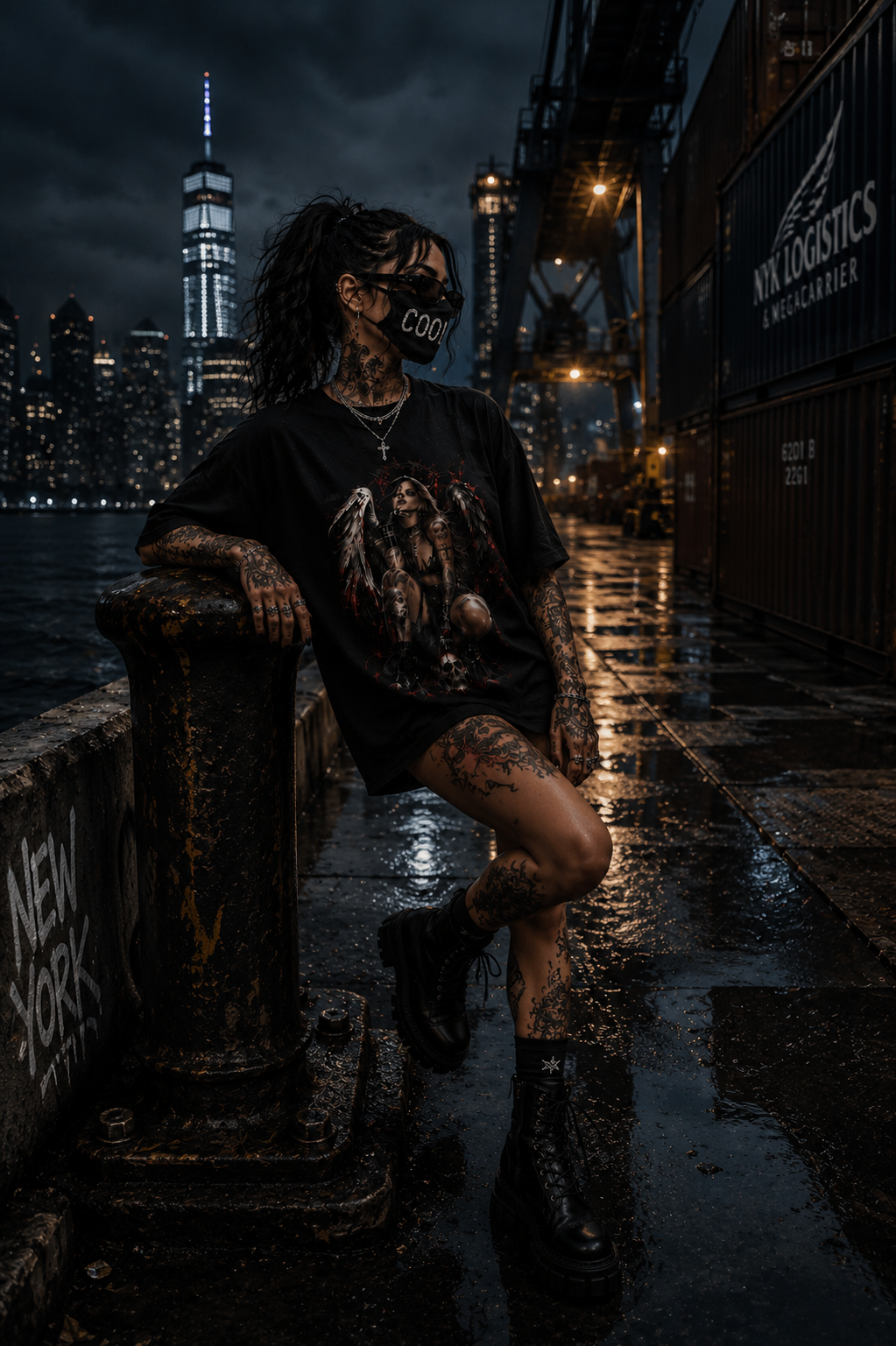 FALLEN ANGEL – Dark Ascension | Gothic T-Shirt