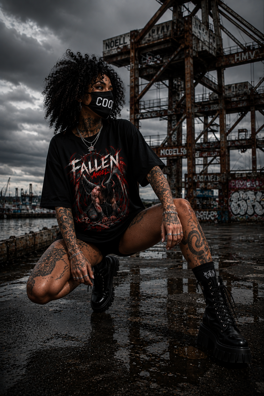 FALLEN ANGEL – Fallen Grace | Gothic T-Shirt