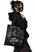 DARK REFLECTIONS – Dark Reflection | Gothic Tote Bag