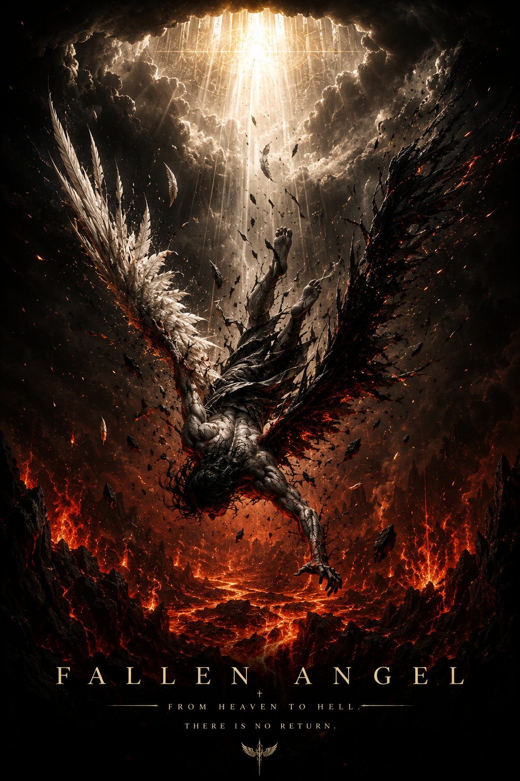 FALLEN ANGEL – Descent Into Damnation | Poster
