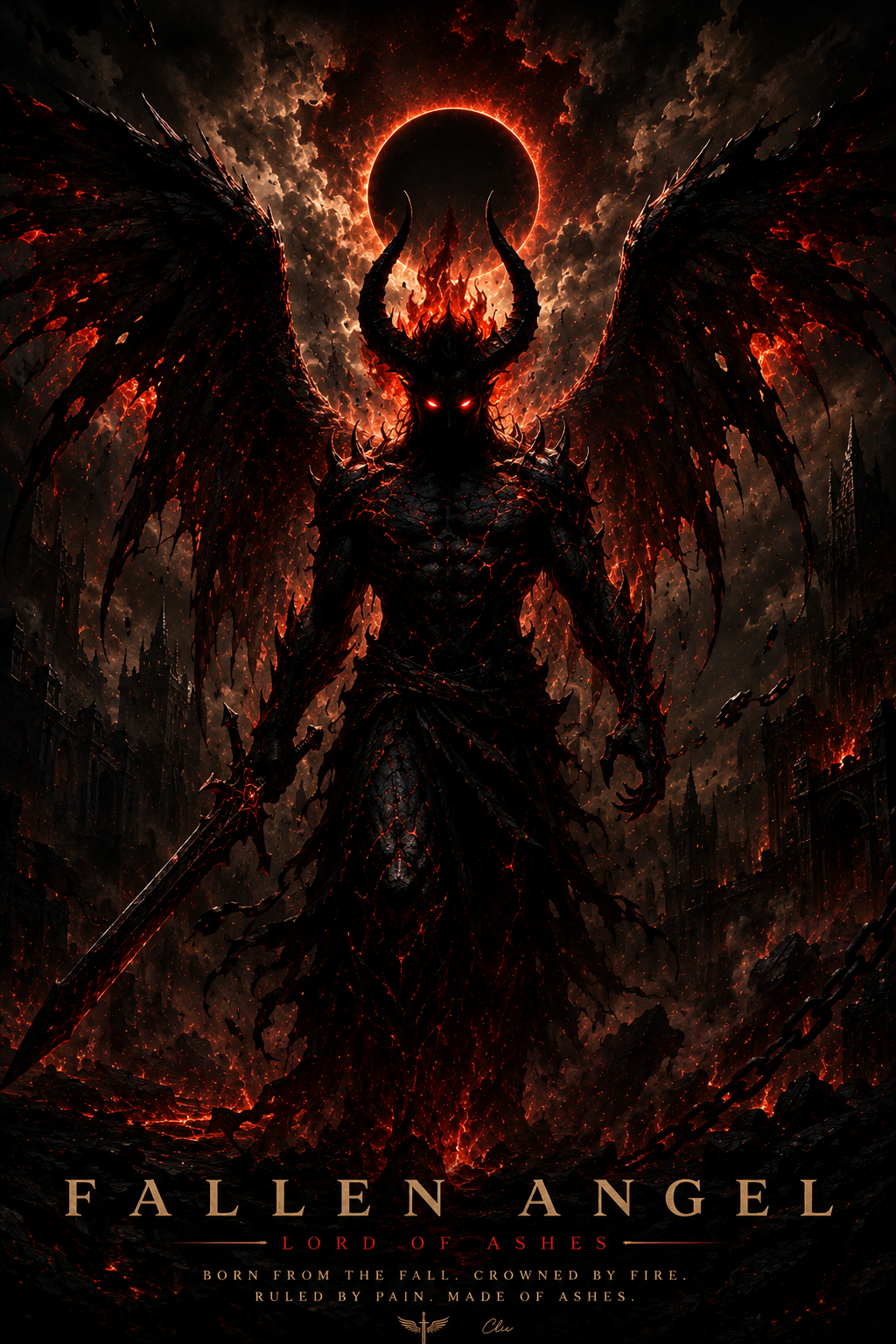 FALLEN ANGEL – Eclipse Ascension | Collector Poster